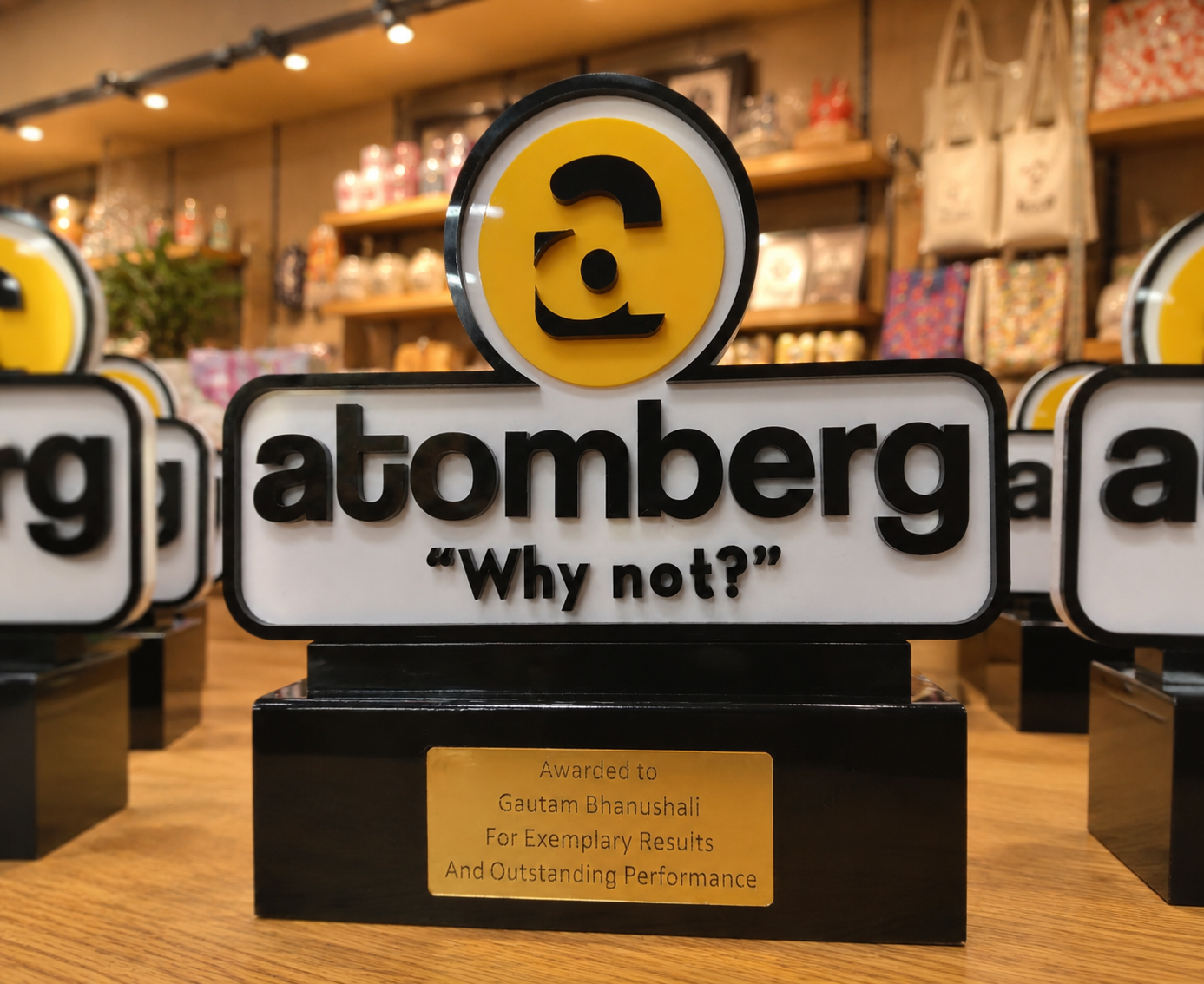 Atomberg corporate trophies